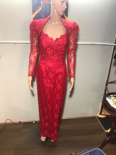 Vintage 80s glo - la, red