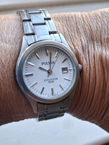 Pulsar ladies titanium watch - pulsar,