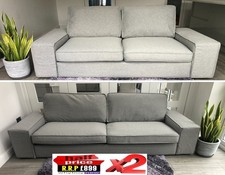 RRP:£898 2x IKEA KIVIK