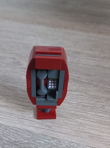 Payphone made genuine lego - genuine,