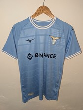 Mizuno Lazio 2022-23 Home Football Jersey | Medium Shirt