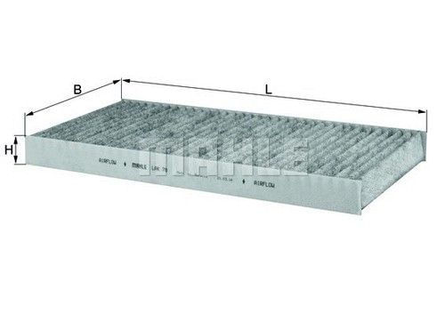 Filter interior air fits ford - filter,