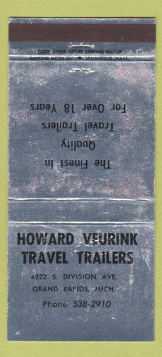 Matchbook cover howard - matchbook,