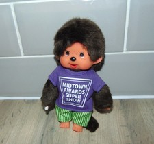 Retro Monchichi Monchhichi Sekiguchi Holland Dressed Monkey Plush Soft Toy Doll