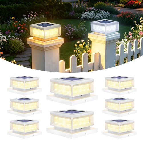 Led solar deck post - led,