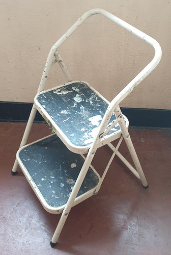 Vintage armo step ladder two - step,