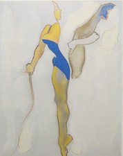 ALLEN JONES mounted vintage