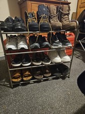 AMOS AM78241 5-Tier Extendable Shoe Rack