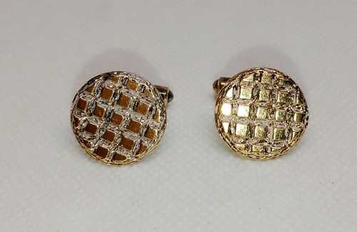Vintage cufflinks gold - vintage, 22