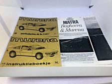 MATRA  MURENA  FACTORY INSTRUCTION BOOK    2.2 SUPPLEMENT BOOK AND ROAD TEST.