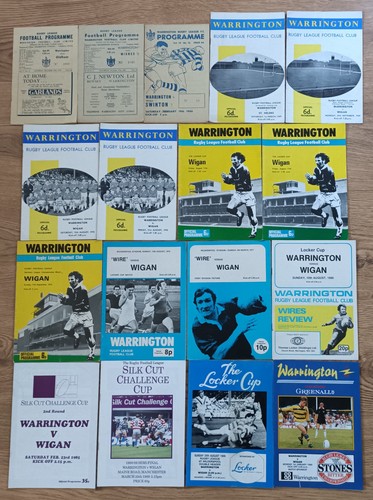 Rugby league club programmes - rugby,
