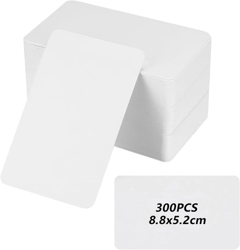 300 pcs blank playing cards - pcs,
