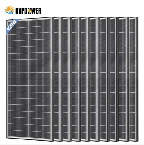 Bifacial 120w watt solar panel - bifacial,