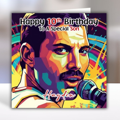 Freddie mercury personalised - freddie,