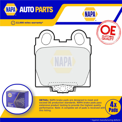 Brake pads set fits - pads, lexus