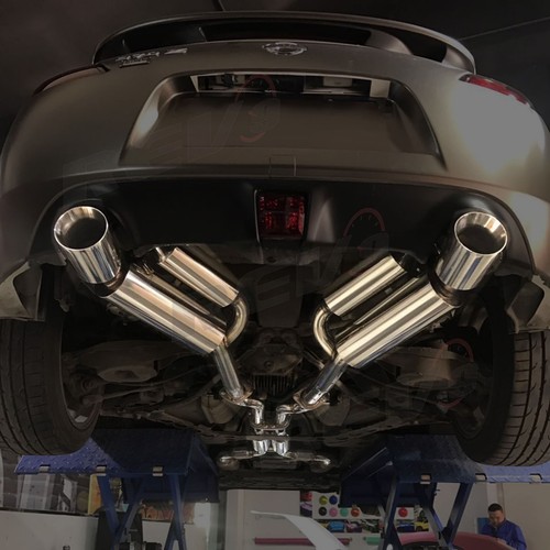 Rev9 dual exhaust stainless - rev9,