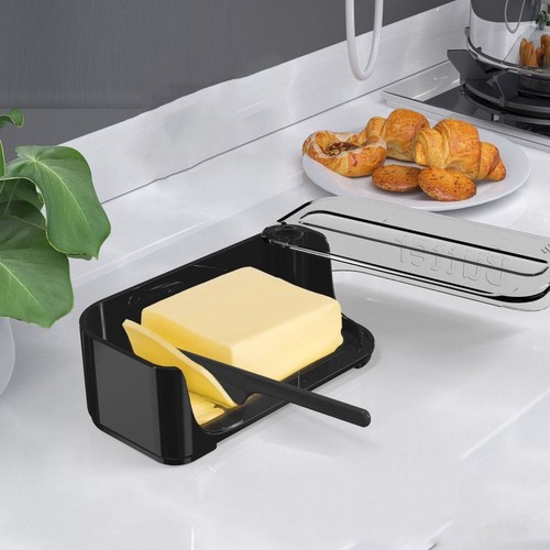 Plastic butter dish - plastic,