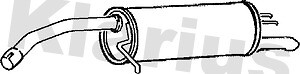 Klarius box with tail pipe