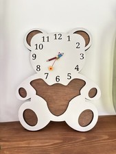 Teddy Bear shaped Wall Clock -