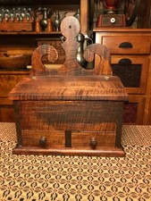 SOLID TIGER MAPLE SALT BOX