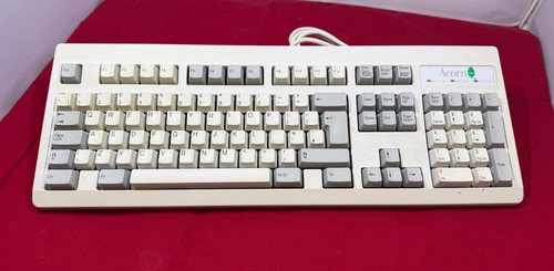 Acorn risc keyboard with - acorn, pc