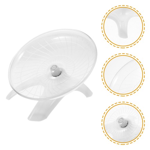 Silent small pet wheel hamster - small,