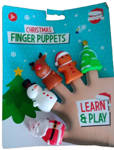 Hoot christmas finger puppets - hoot,