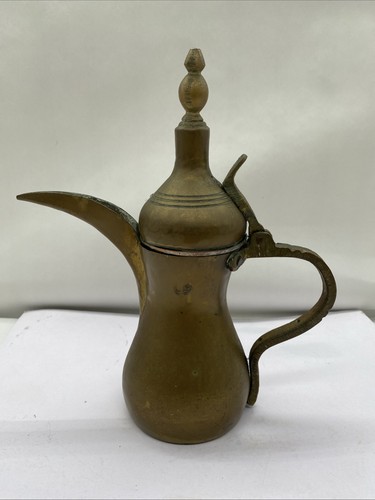 Vintage dallah coffee pot - dallah,