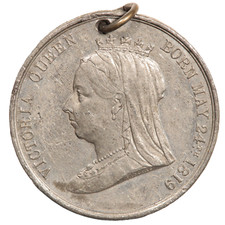 1897 QUEEN VICTORIA DIAMOND JUBILEE MEDAL (#5972)