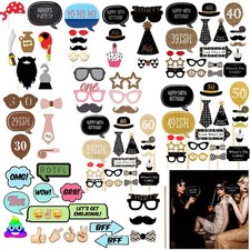 Photo Booth Props Birthday Wedding Hen Party Selfie Photography Favor Decor