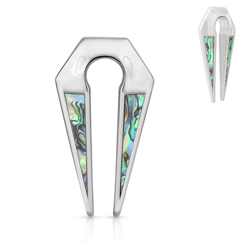 Pair ear weight hangers - ear,