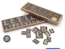 Wild & Wolf Letter Press Fridge Magnets(80 Peices)