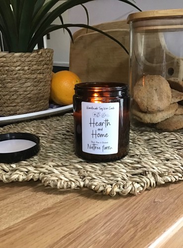 Handmade soy wax candle - handmade,