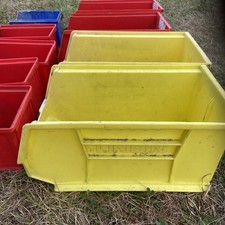 Joblot X 12 Linbins Used Various Sizes And Colours Storage