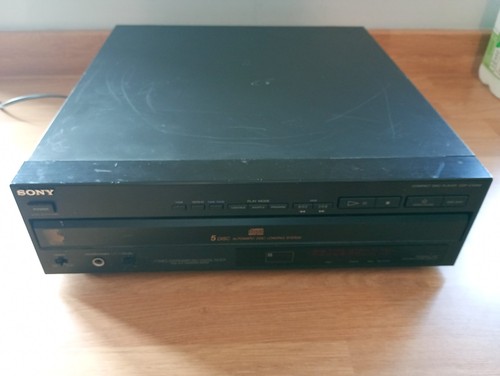 Sony cdp c325m disc multi - sony, 5-disc