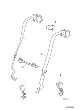 Jaguar Genuine Anchor Bracket