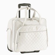 Rolling Laptop Bag 15.6 Inch Wheeled Computer Bag for Travel Women Men