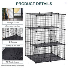 3 Tier Small Animal Cage