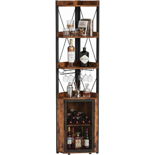 Industrial wine rack - rack, sideboard