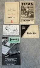 Collection Of Vintage Advertising Leaflets & Booklets (19)