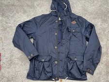 Duffer Sport Mens Navy Blue Light Weight Jacket Size M