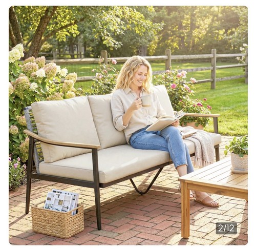 Outsunny garden sofa seater - outsunny,