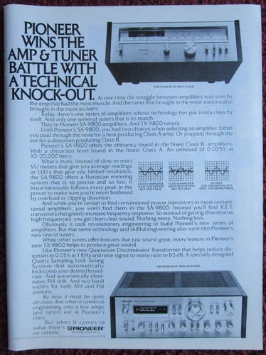1979 pioneer 9800 tuner - 1979,