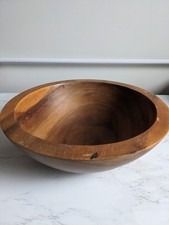 Vintage Wooden Dough Bowl