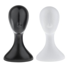 16inch  Female  Head Model Wig