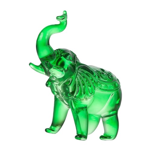 Crystal elephant figurines - elephant,