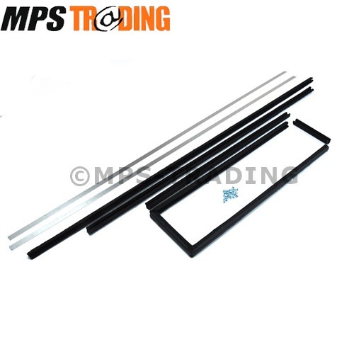 2nd row door window channel - door,