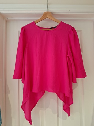 Kaleidoscope hot pink blouse - kaleidoscope,