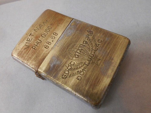 Vintage vietnam zippo phu - vintage,
