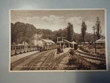 Vintage Postcard Hythe Station